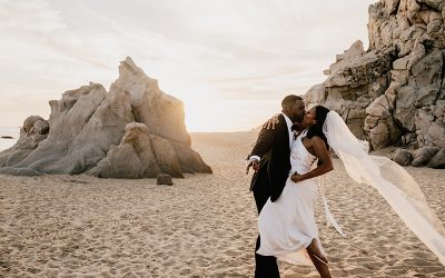 Shah & Charles: An elopement with Mexican details in Los Cabos