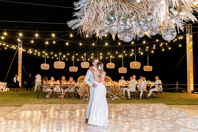 Alexa and Jorden first dance as husband and wife