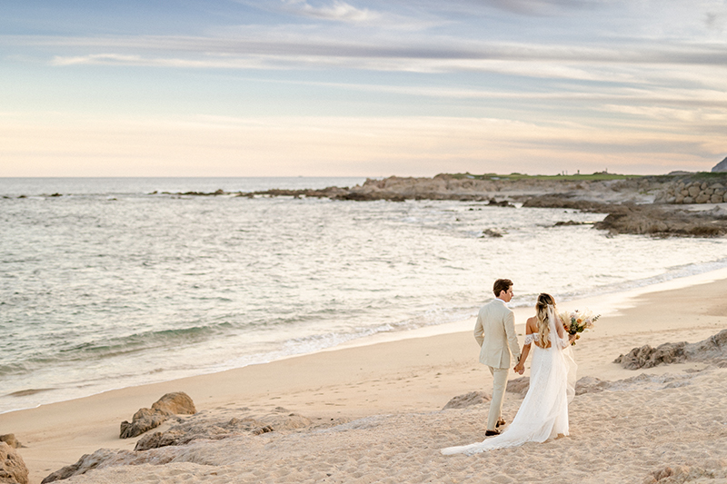 Alexa & Jorden: A boho-chic wedding in Los Cabos with incredible details