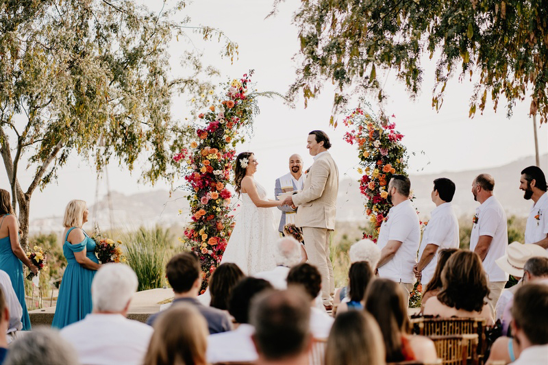 Aimme and Zack's Mexican-inspired wedding