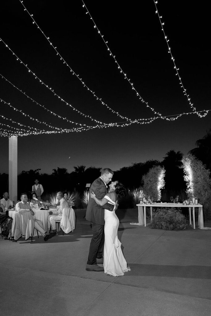 First dance as husband and wife