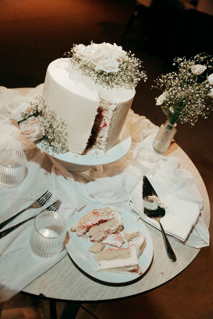 The wedding cake