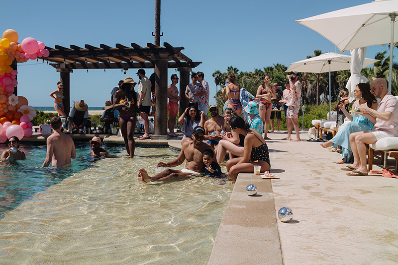 Arin and Chase's Pool Party Overview