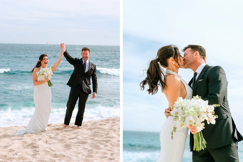 First Kiss as Husband and Wife