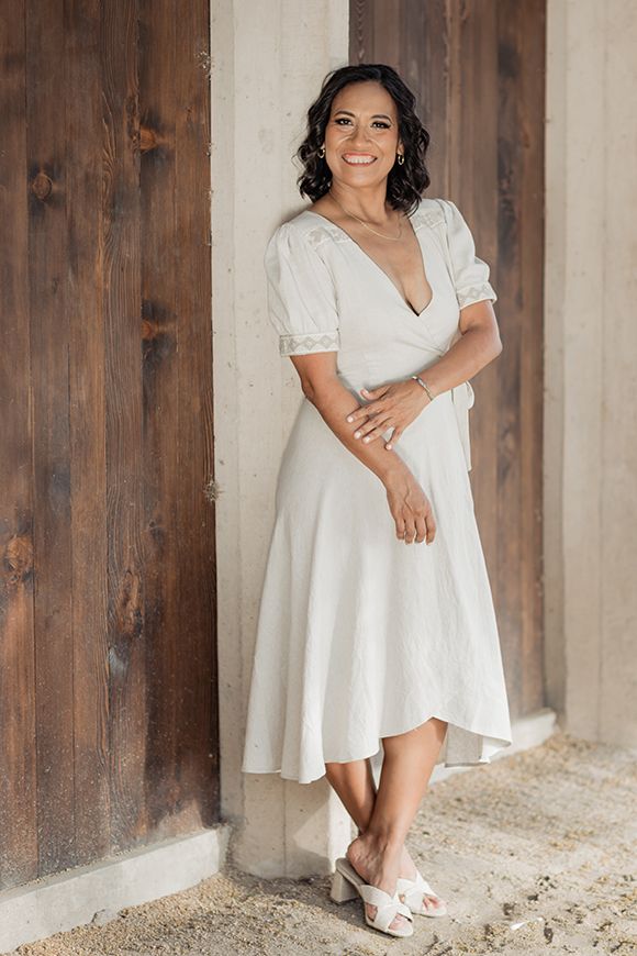 Wedding planner and author Fatima Falcon