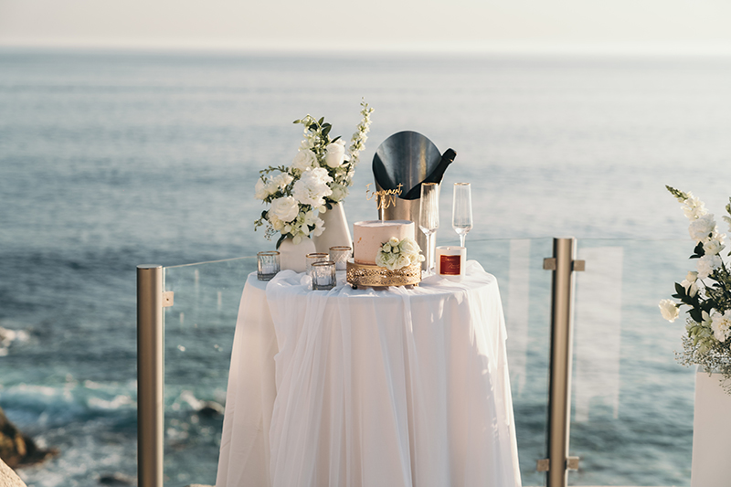 Cake and Champaigne to Celebrate the Engagement
