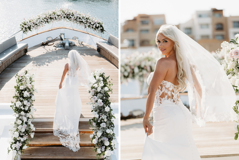 The Bride on the Boat