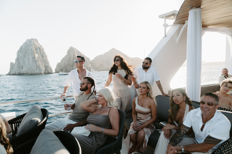 Guests Witnessing Wedding Ceremony