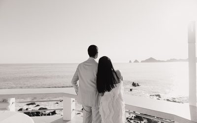 Netra Mantena & Vamsi Gadiraju’s Luxury Proposal at Sunset Mona Lisa