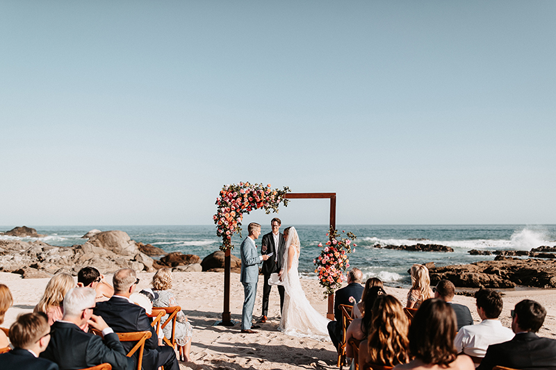 Intimate Weddings Example at Esperanza Resort Beach