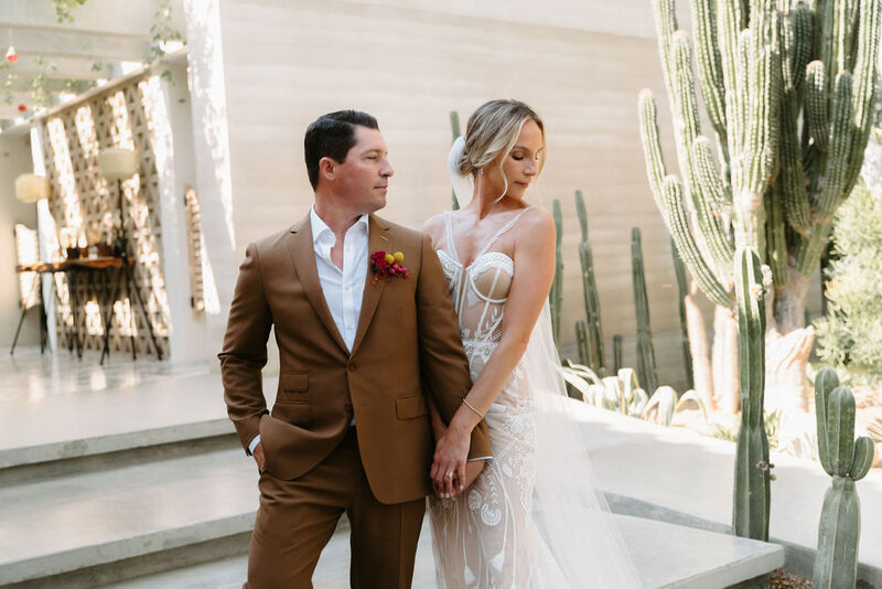 Christina and Frank's photoshoot before wedding ceremony