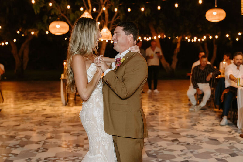First dance as husband and wife