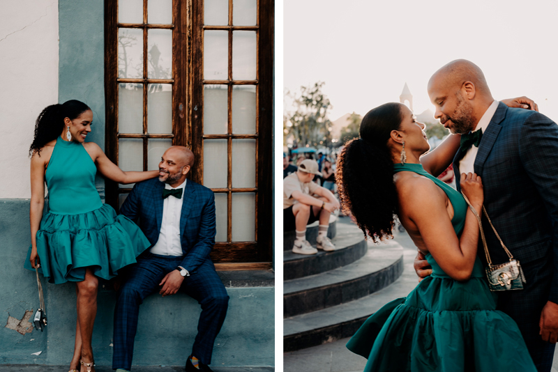 Cherelle and Ayinde's Photo Shoot at Art District San Jose del Cabo