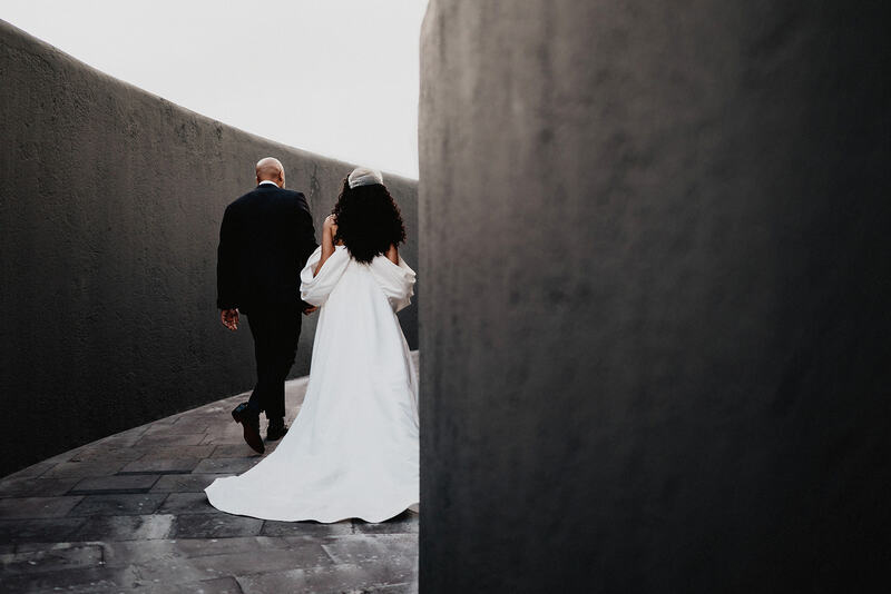 The couple walking through Viceroy San Jose del Cabo