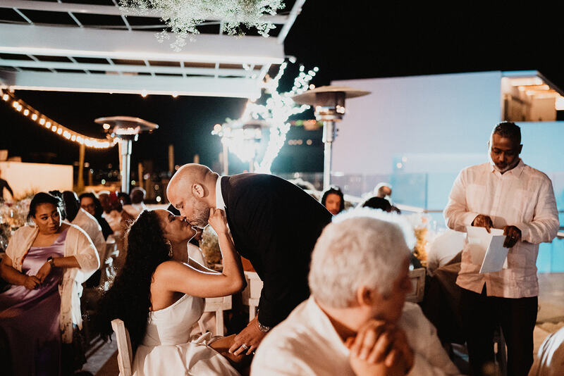 Wedding reception overview