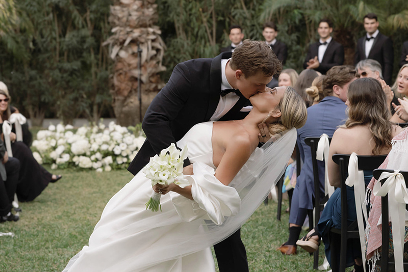 Bella and Mitch's Cabo Wedding: Elegance and Simplicity