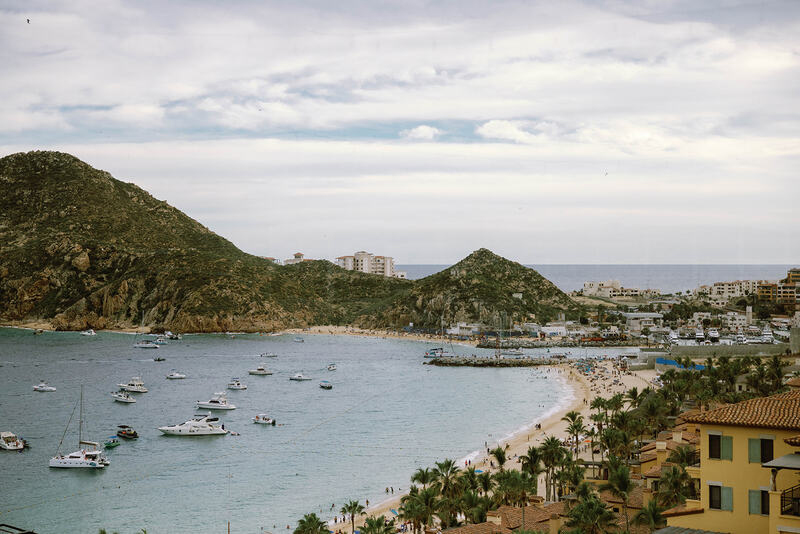 Cabo San Lucas view from Hotel Corazon