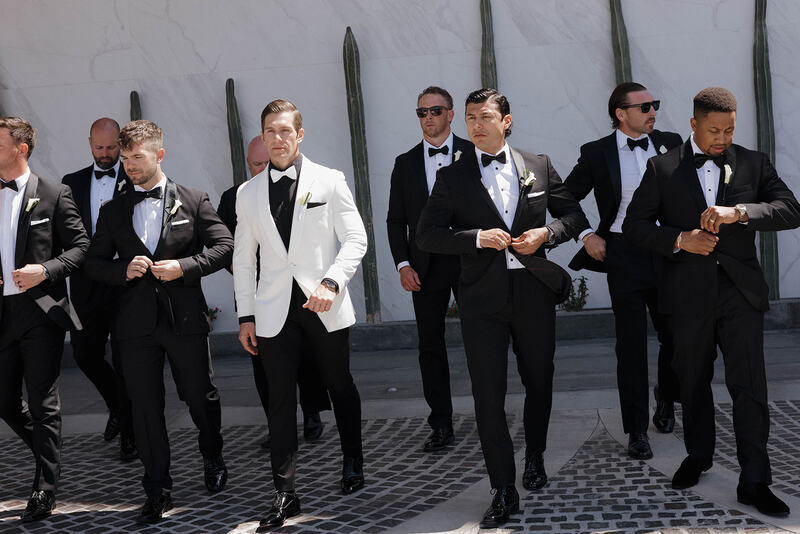 Jeremy and his bestmen
