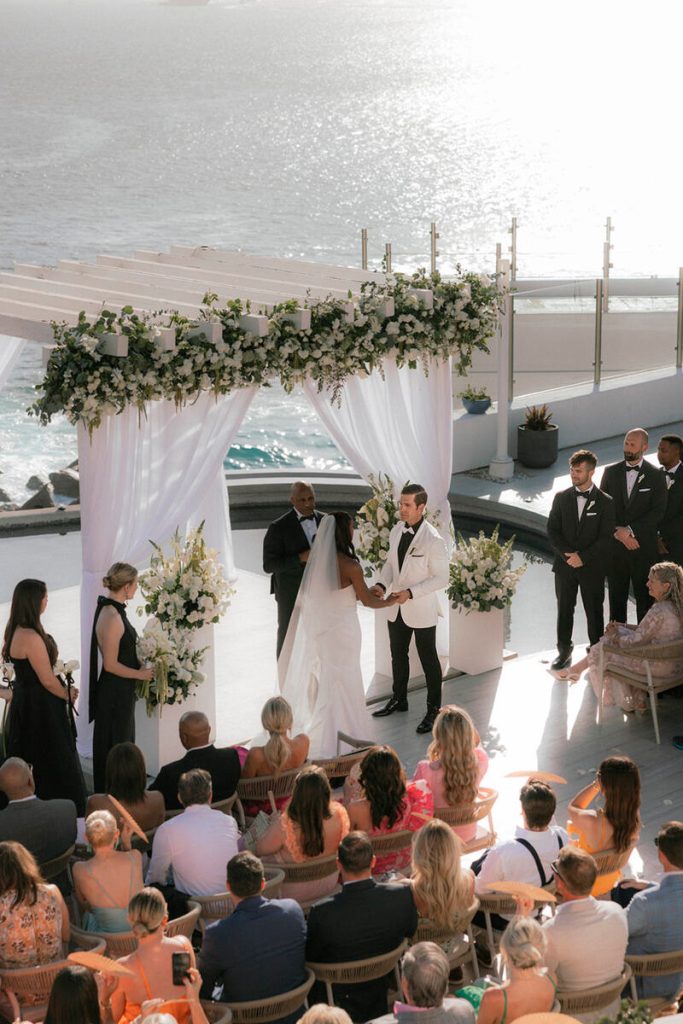 Jasmin and Jeremy wedding ceremony overview