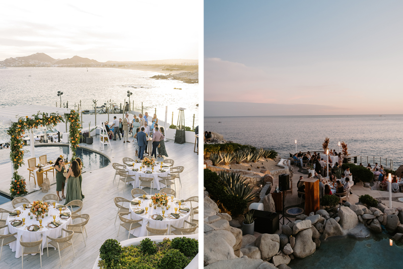 Different Setup Examples for Weddings at Sunset Monalisa